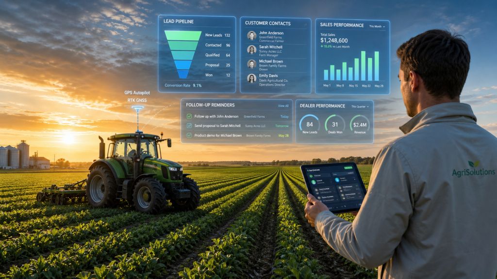 crm for precision agriculture dealers